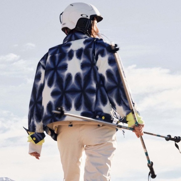 Free People FP Movement Bunny Slope Printed Puffer Jacket - Picture 2 of 14